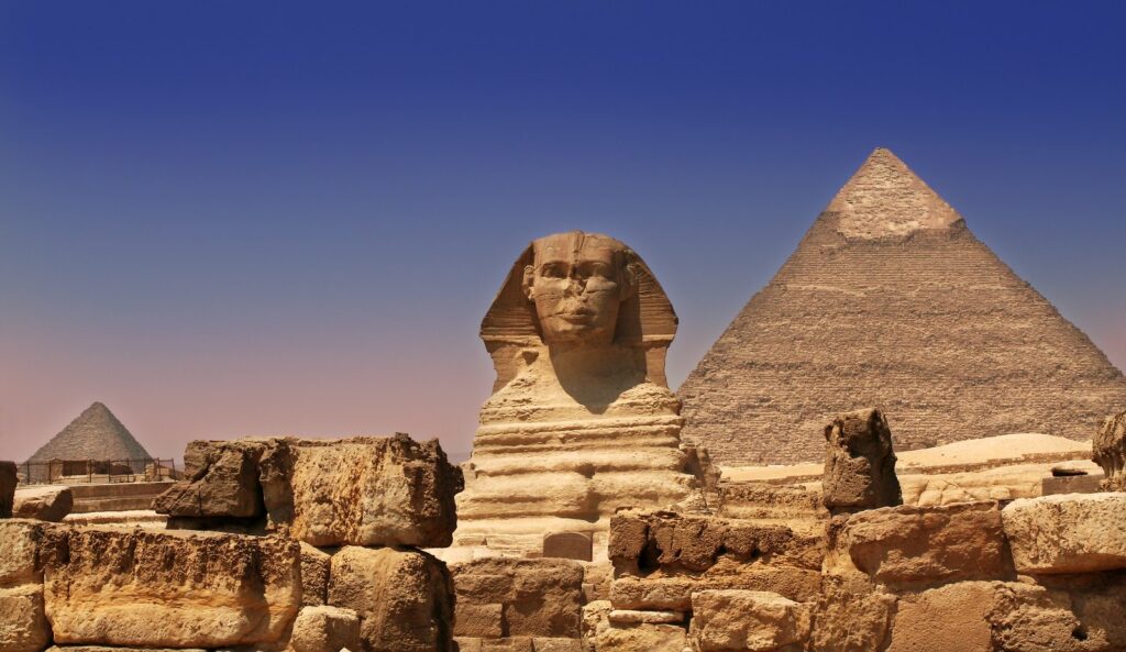 Giza Pyramids & Sphinx Egypt Africa