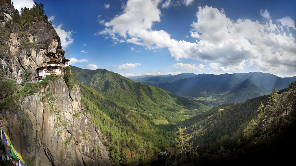 Taktsang (Tiger’s Liar) Monastery in Bhutan