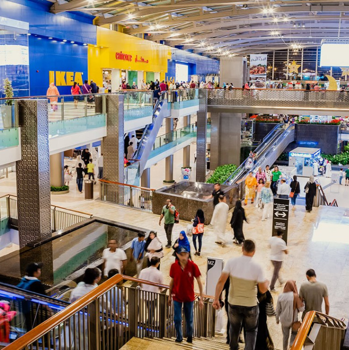 Shopping mall in Dubai