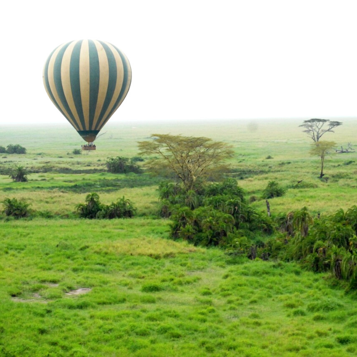 hot air balloon Safari in Serengeti