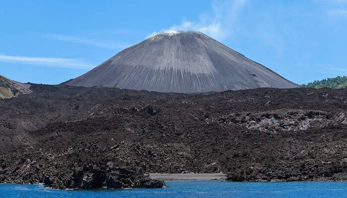 Volcano in Barren Andaman Islands