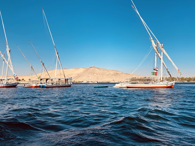 Egyptian River cruise ships