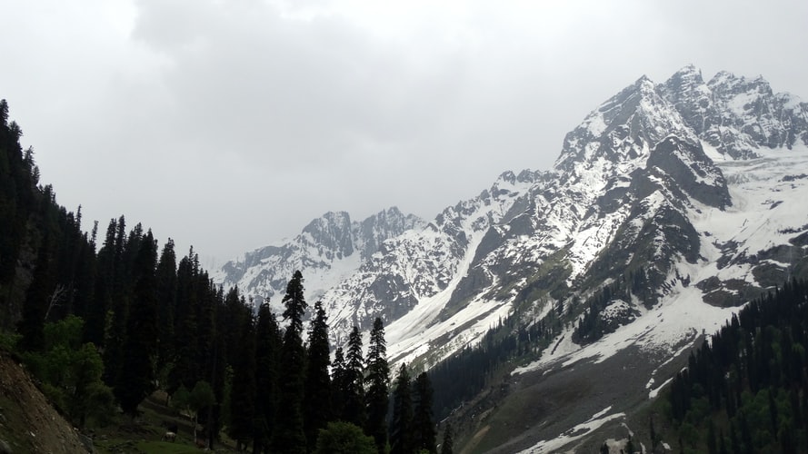 Hills in Sonamarg Kashmir