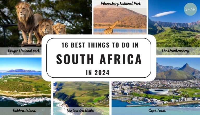 Read more about the article 16 BEST THINGS TO DO IN SOUTH AFRICA IN 2024