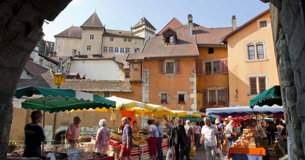 Shop At The Farmer’s Markets, Annecy France