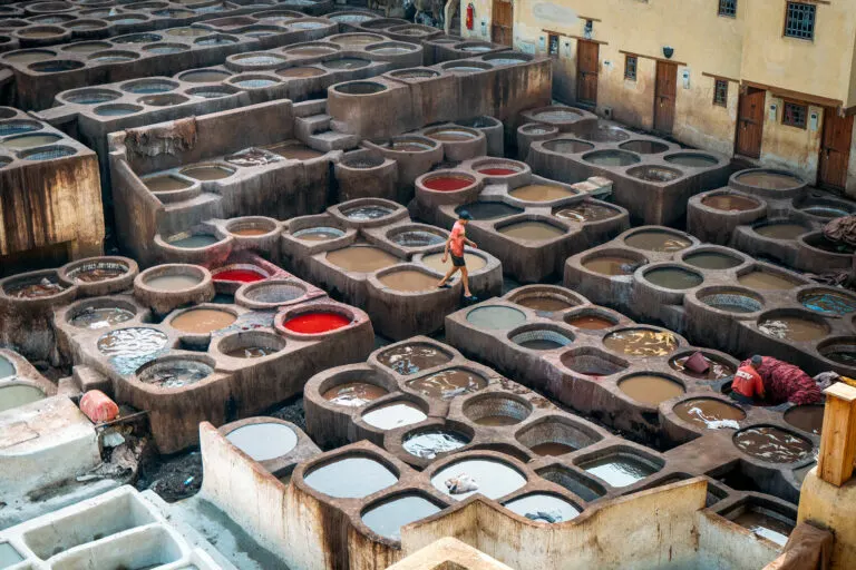 Visit A Tannery (at your own risk)