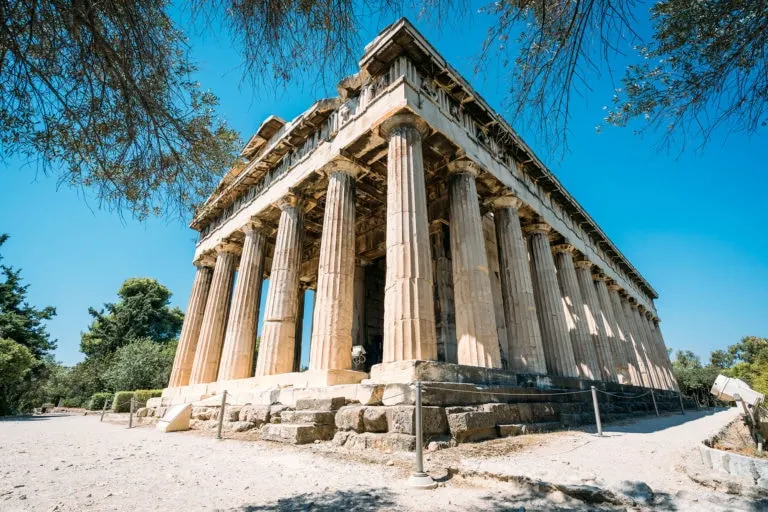 Ancient Agora & Temple Of Hephaestus