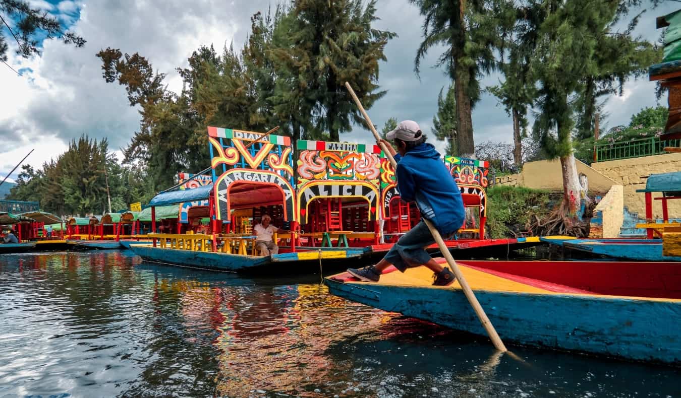 Float Along the Xochimilco Canals