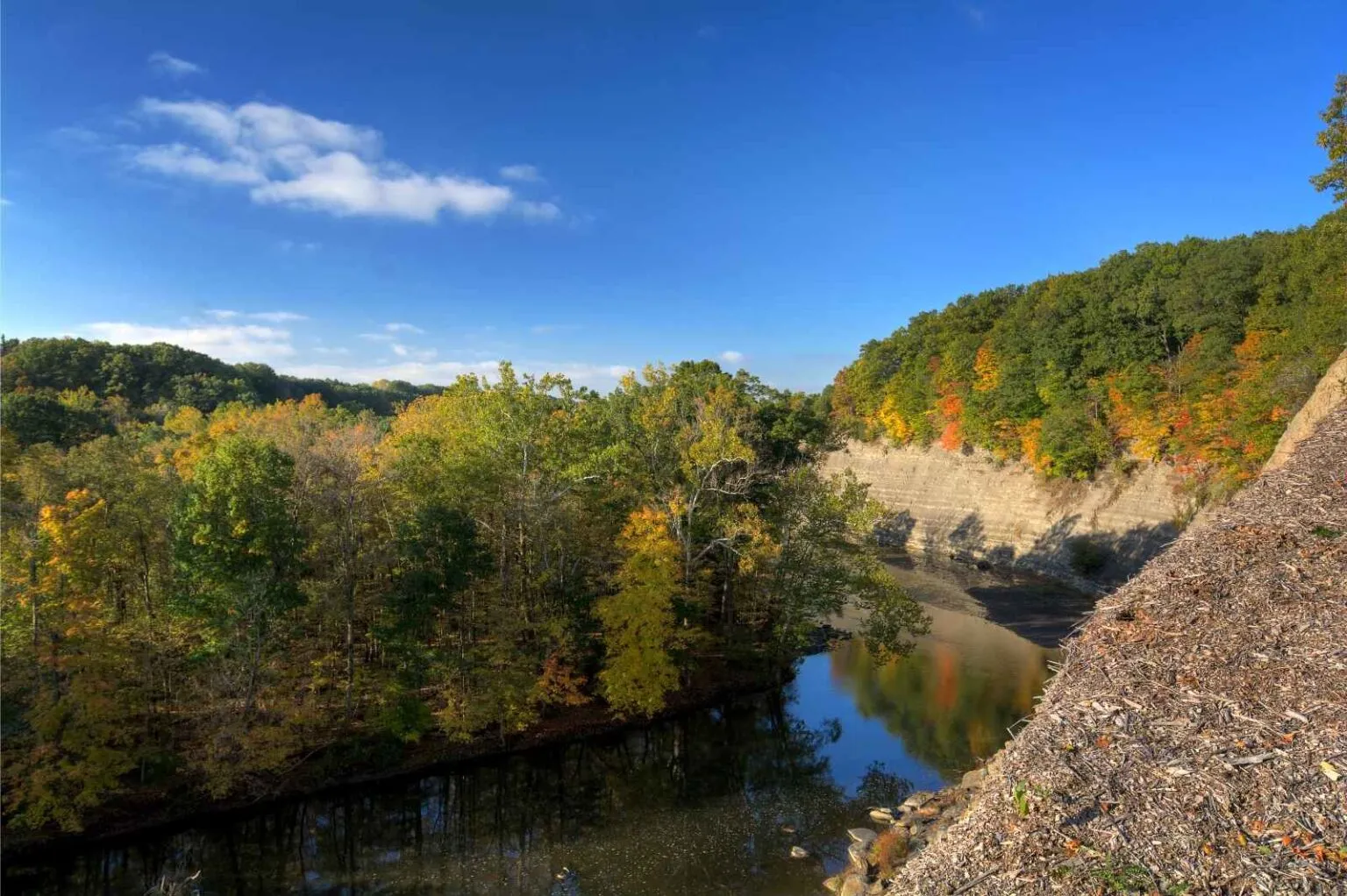 Hiking At Rocky River Reservation