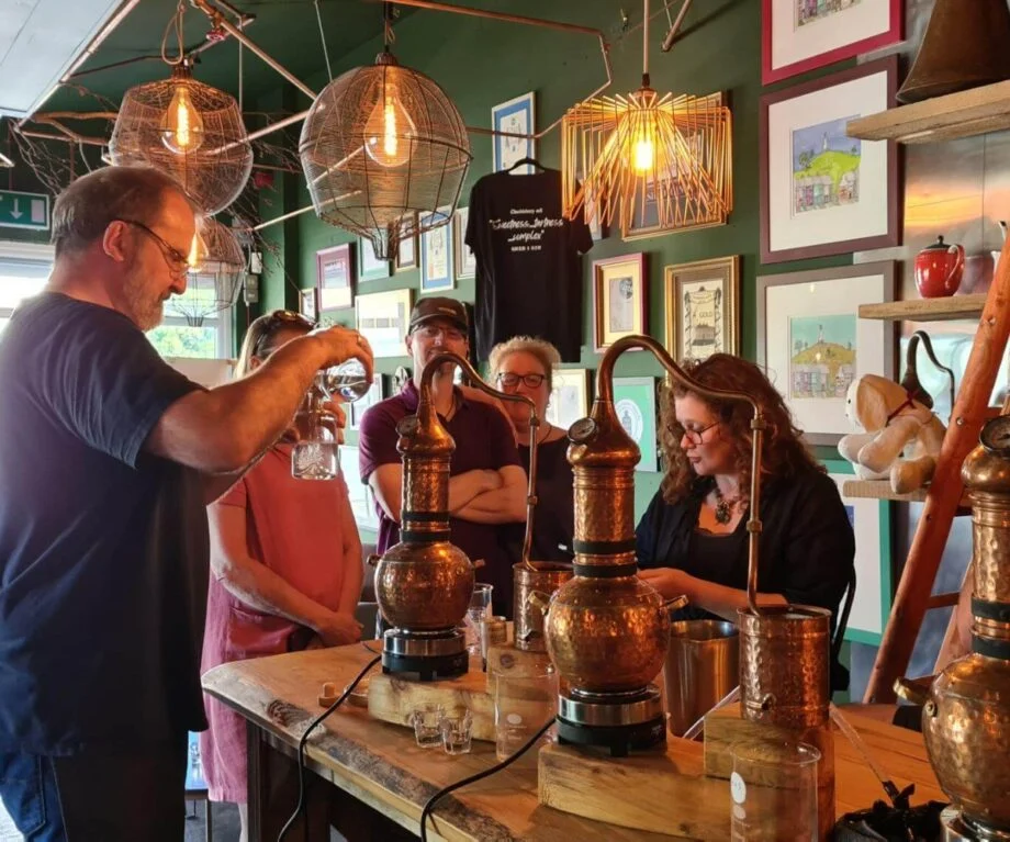 Make your own distilled spirit at Shed One Distillery in Ulverston