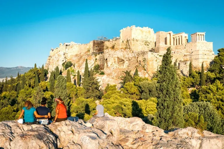 Sunset On Areopagus Hill