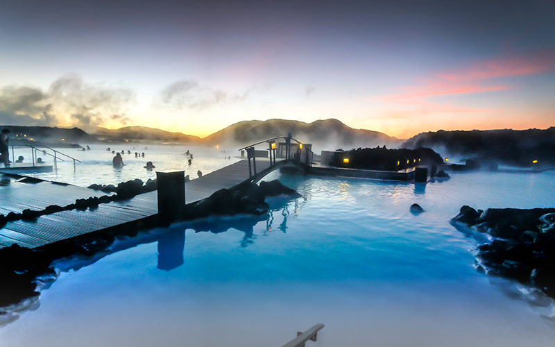 Relax in the Blue Lagoon