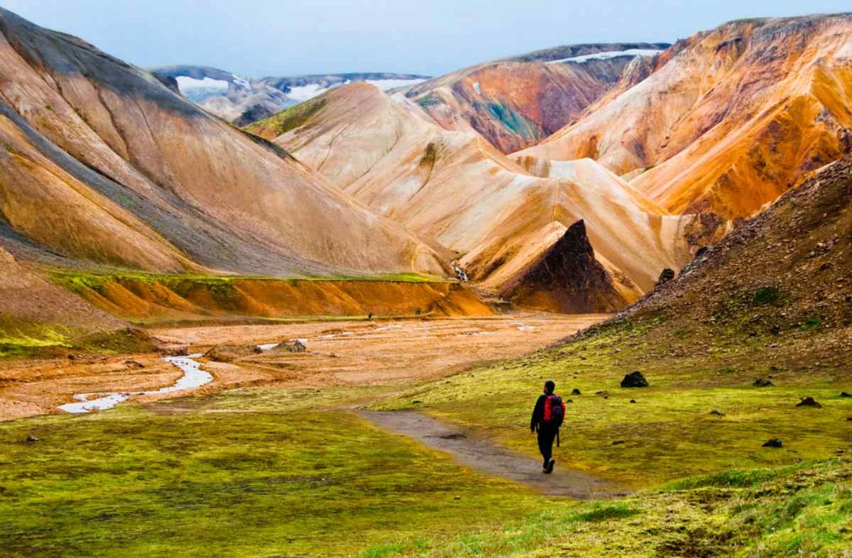 Hike in Landmannalaugar