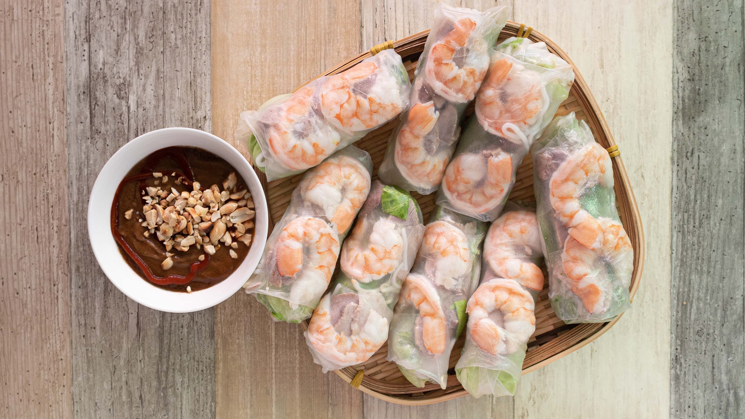 Goi Cuon (Fresh Spring Rolls)