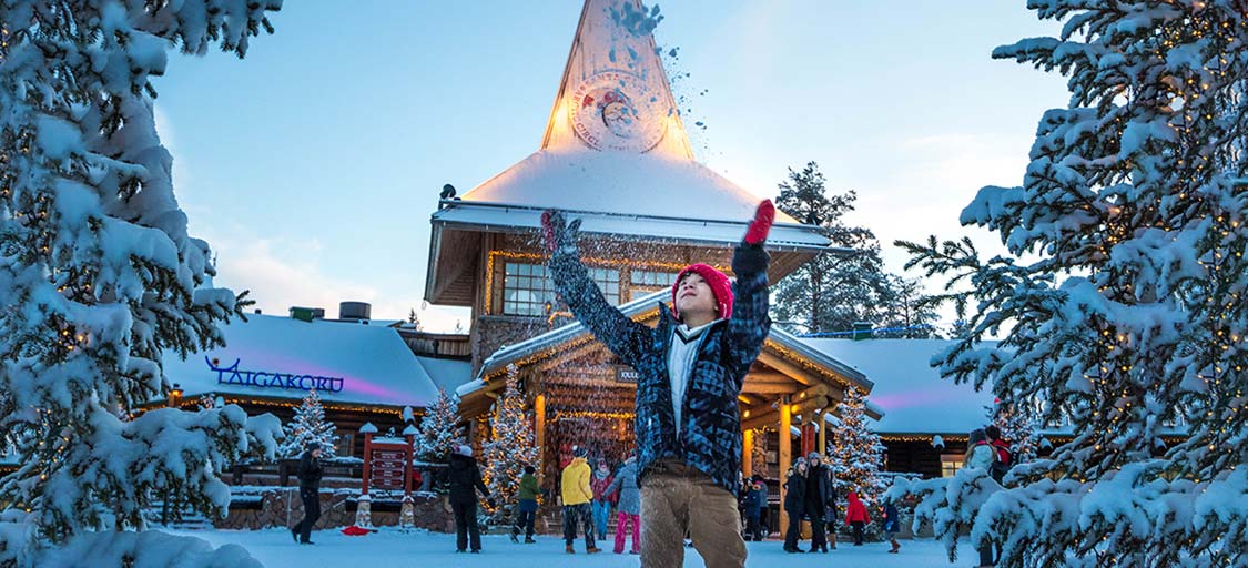 Meet Santa Claus in Rovaniemi