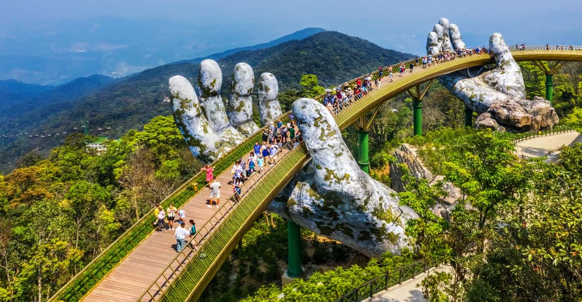 Visit the Golden Bridge and Ba Na Hills